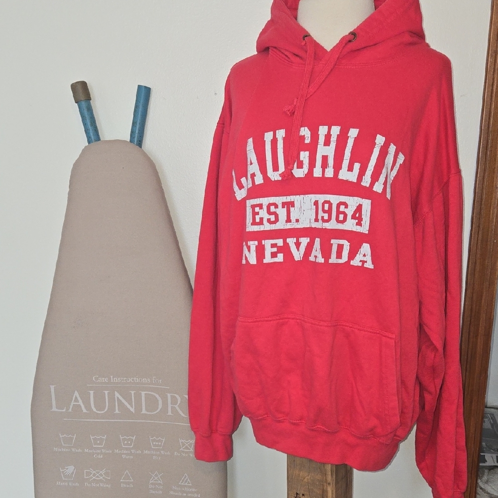 Deep Hot Pink Laughlin Nevada Hoodie